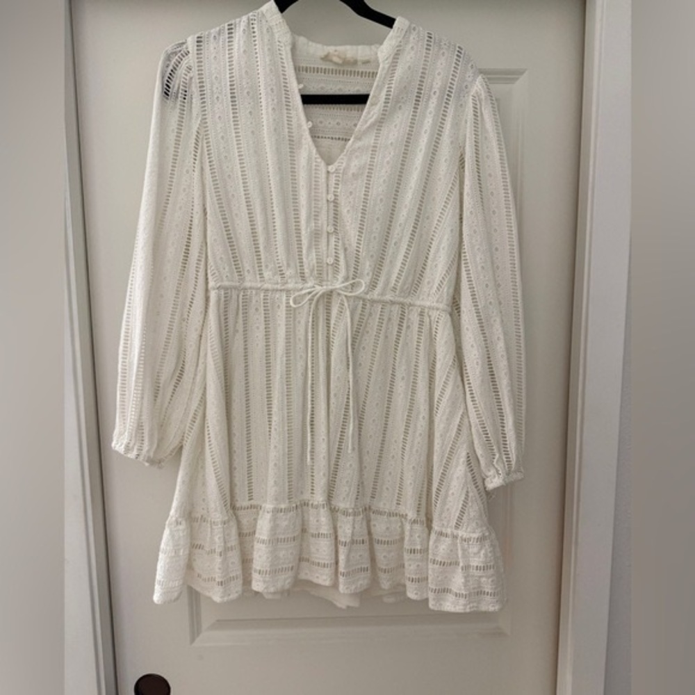 Elegant White Lace Women Top